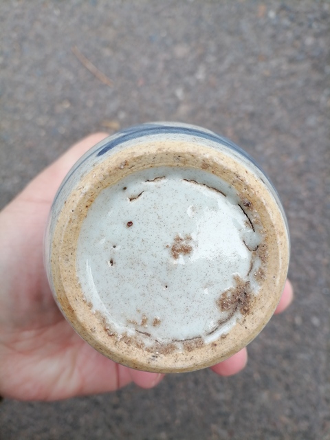 古玩陶瓷清中早?青花罐拍賣，當前價格450元