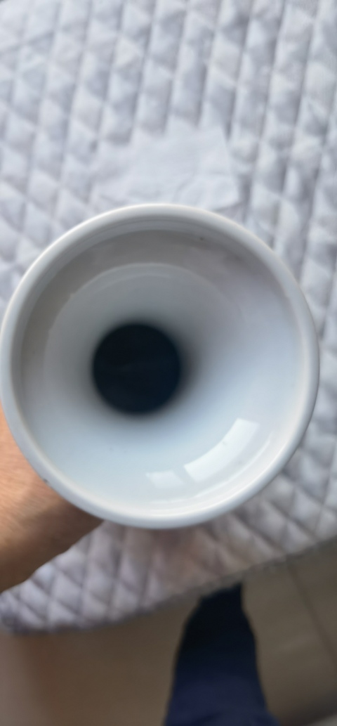 古玩陶瓷五彩人物玉壺春瓶真品鑒賞圖