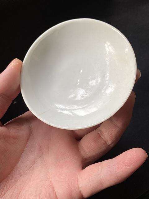 古玩陶瓷清，同治粉彩蟲草紋蓋拍賣，當前價格500元