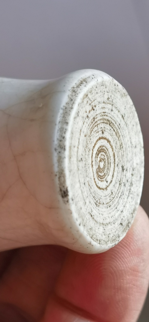 古玩陶瓷哥釉梅瓶真品鑒賞圖