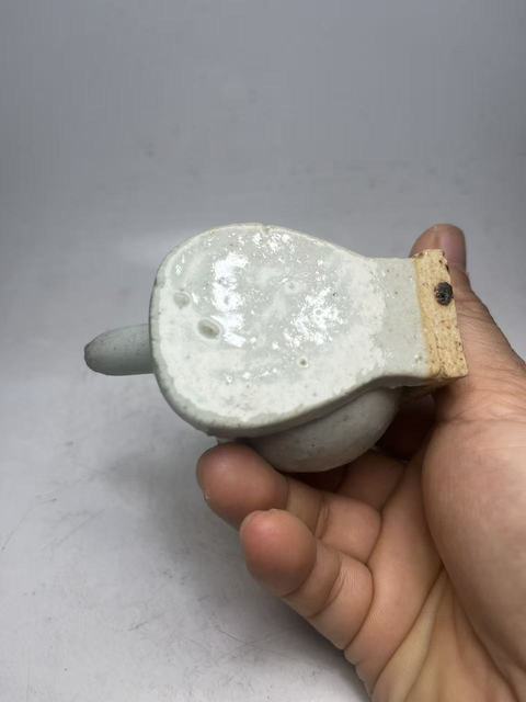 古玩陶瓷（明早期）青白釉刻花油燈拍賣，當前價格0元