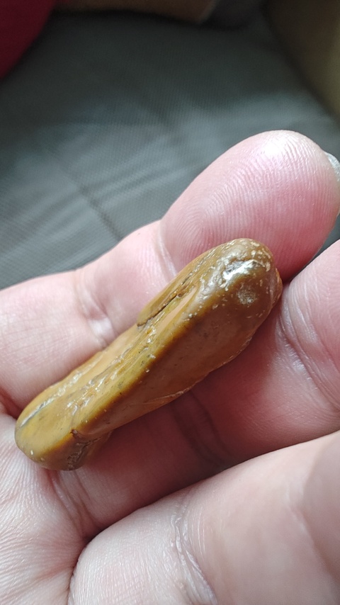 古玩雜項壽山田黃石擺件真品鑒賞圖