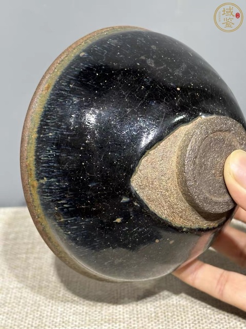 古玩陶瓷宋代時(shí)期黑釉盞真品鑒賞圖