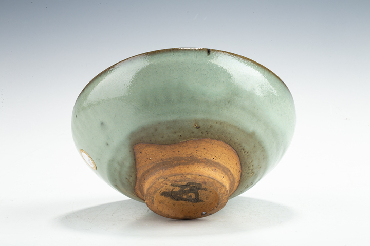 古玩陶瓷元代·天藍釉紫斑碗拍賣，當前價格30000元