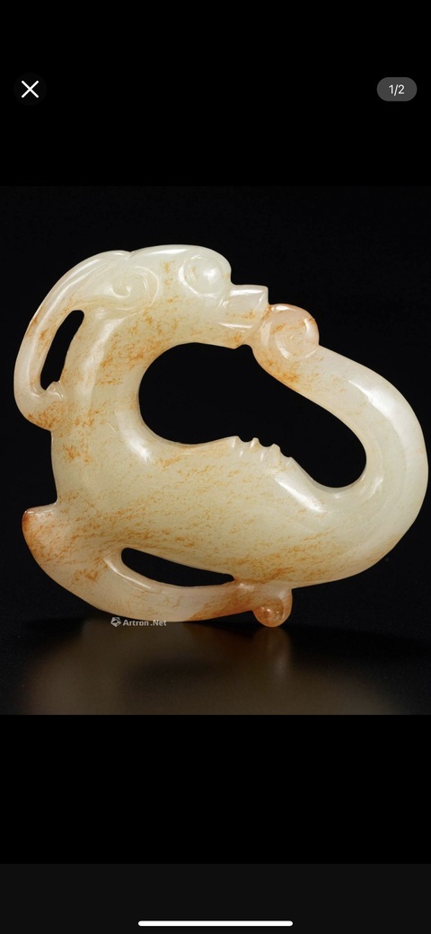 古玩玉器老玉佩真品鑒賞圖