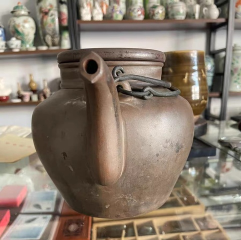 古玩雜項紫砂壺真品鑒賞圖