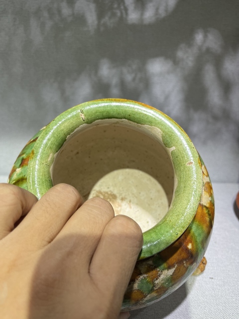 古玩陶瓷唐三彩真品鑒賞圖