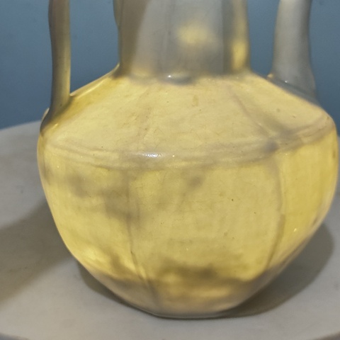 古玩陶瓷青白釉八方執壺真品鑒賞圖