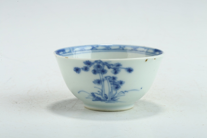 古玩陶瓷康熙·青花松樹紋杯真品鑒賞圖