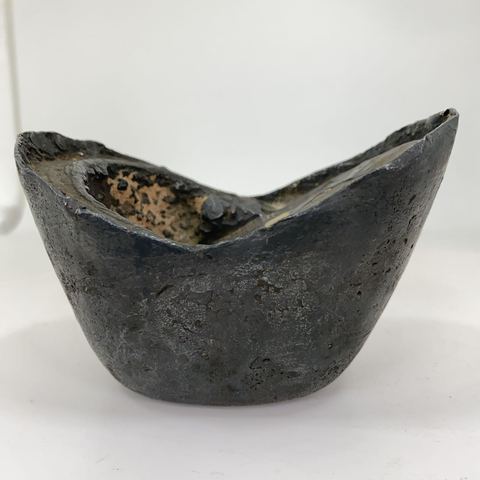 古玩錢幣太谷縣五十兩銀錠真品鑒賞圖