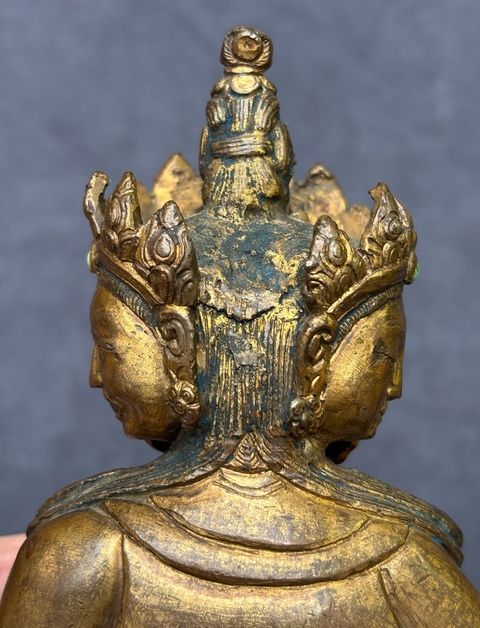 古玩銅器造像真品鑒賞圖