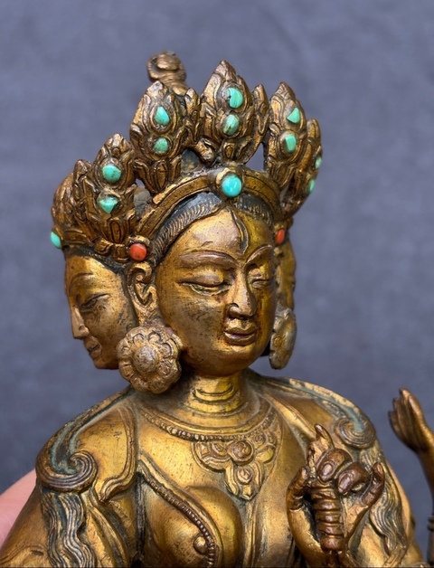 古玩銅器造像真品鑒賞圖