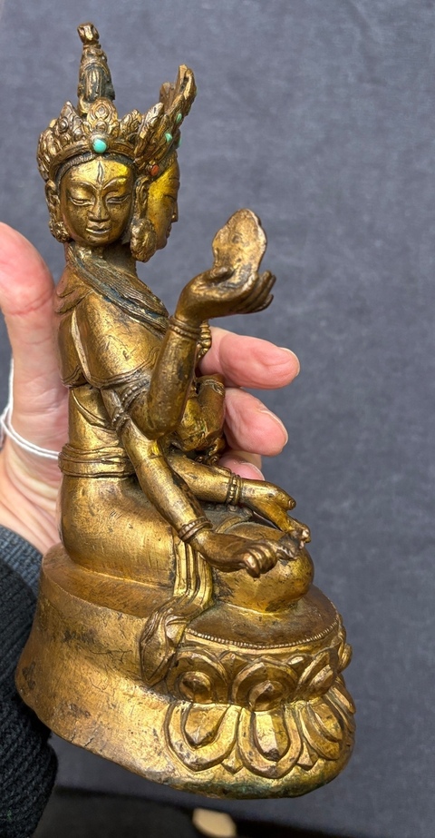 古玩銅器造像真品鑒賞圖