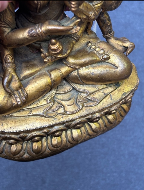 古玩銅器造像真品鑒賞圖