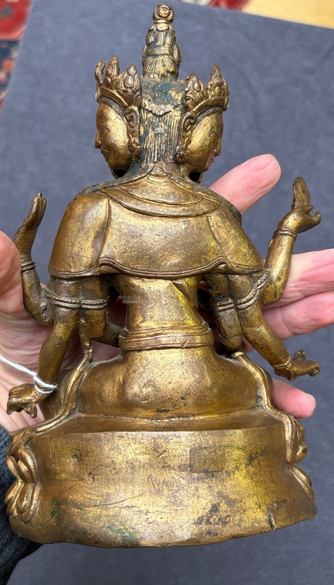 古玩銅器造像真品鑒賞圖