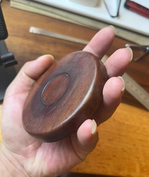 古玩雜項托盤真品鑒賞圖