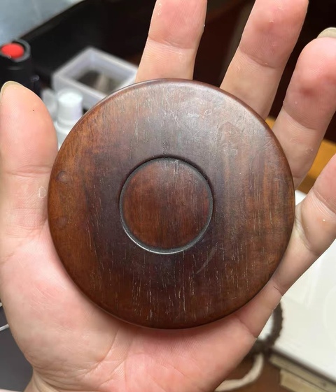 古玩雜項托盤真品鑒賞圖