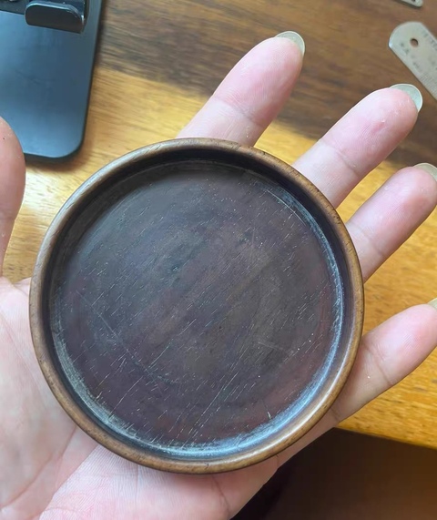 古玩雜項托盤真品鑒賞圖