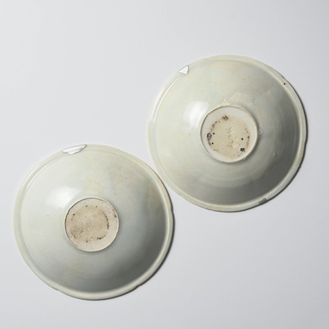 古玩陶瓷宋代湖田窯青白釉出筋花口洗拍賣，當前價格2800元