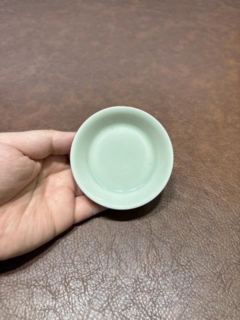 古玩陶瓷青釉洗真品鑒賞圖