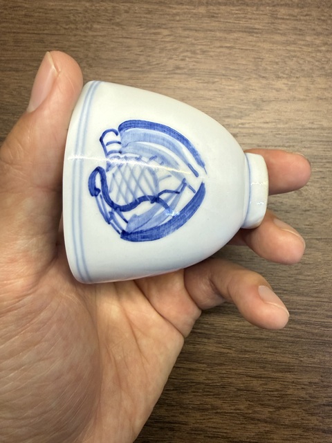 古玩陶瓷青花杯真品鑒賞圖