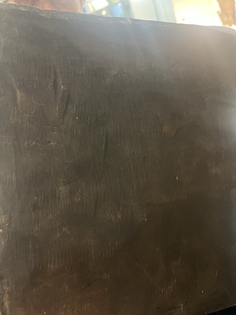 古玩雜項木雕土地財神爺真品鑒賞圖