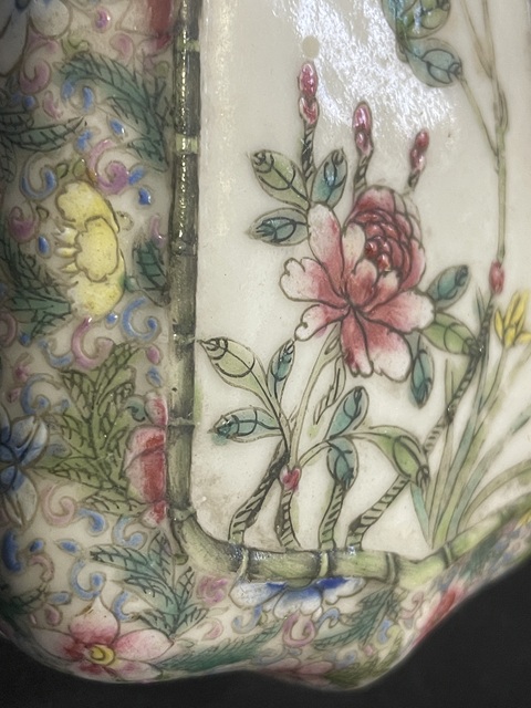 古玩陶瓷民國 瓷硯臺真品鑒賞圖