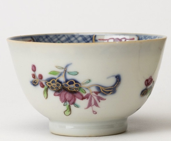 古玩陶瓷清乾隆 廣彩杯真品鑒賞圖