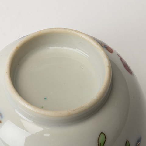 古玩陶瓷清乾隆 廣彩杯真品鑒賞圖