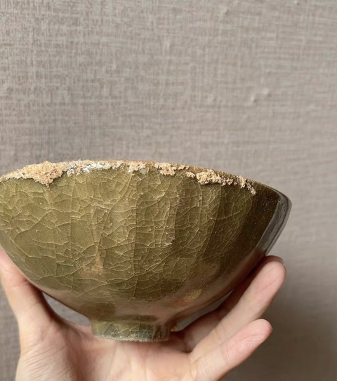 古玩陶瓷龍泉碗真品鑒賞圖