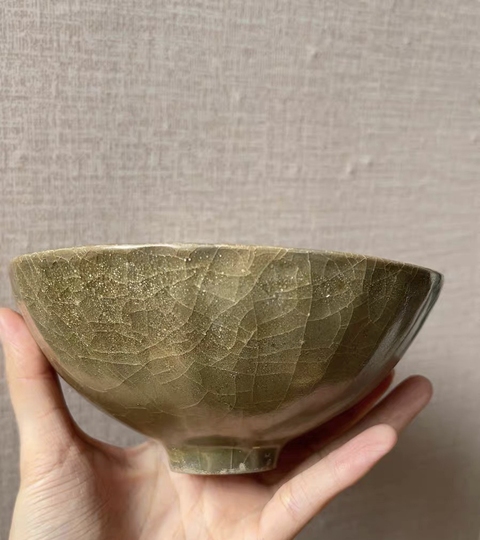 古玩陶瓷龍泉碗真品鑒賞圖