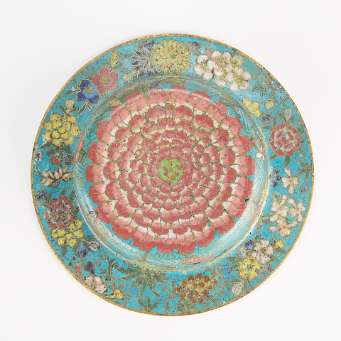 古玩陶瓷折沿洗真品鑒賞圖