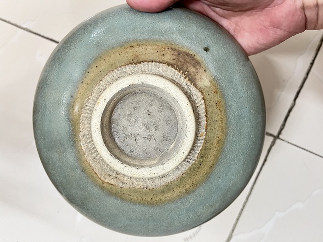 古玩陶瓷鈞盤真品鑒賞圖