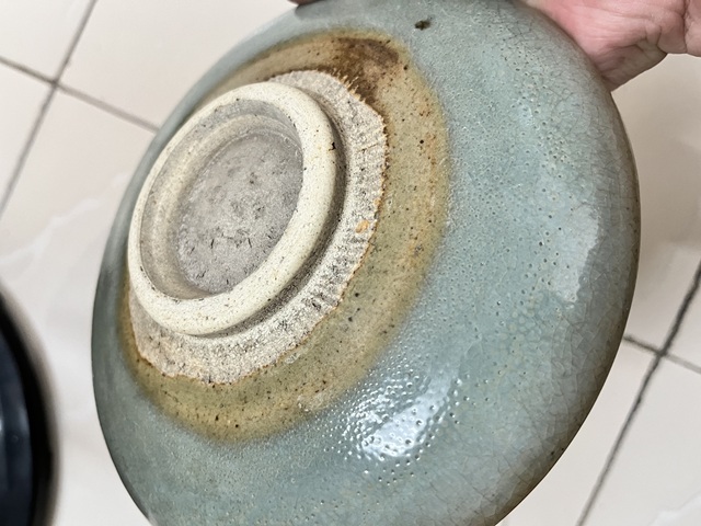 古玩陶瓷鈞盤真品鑒賞圖