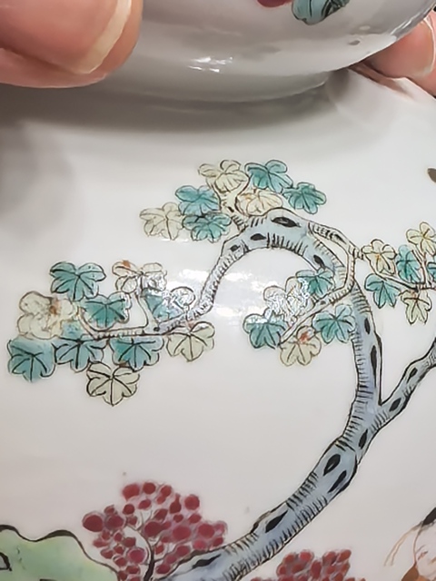 古玩陶瓷清晚期 粉彩嬰戲葫蘆瓶真品鑒賞圖