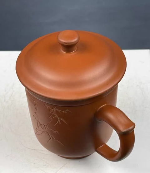 古玩雜項紫砂茶杯真品鑒賞圖