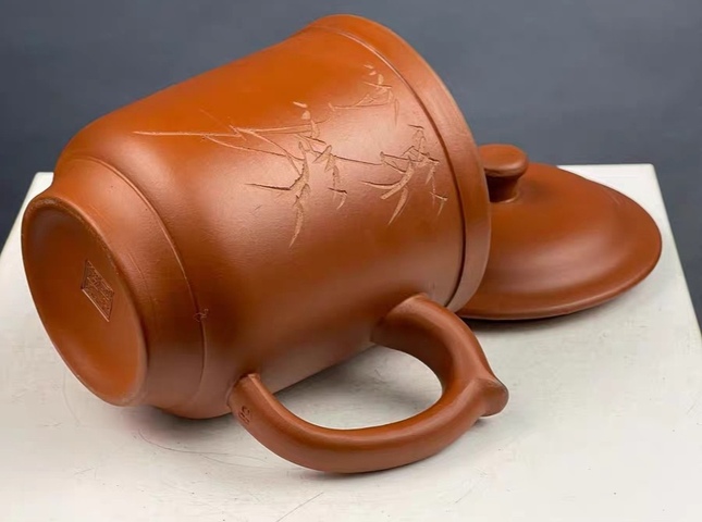 古玩雜項紫砂茶杯真品鑒賞圖