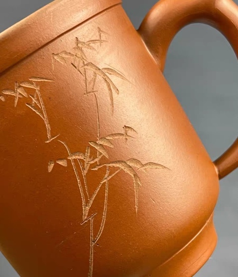 古玩雜項紫砂茶杯真品鑒賞圖