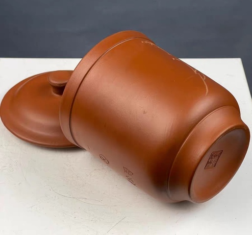 古玩雜項紫砂茶杯真品鑒賞圖