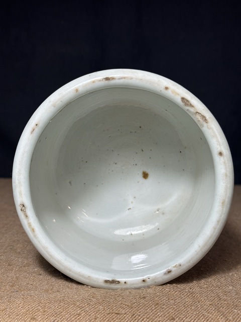 古玩陶瓷清晚期 青花云龍紋香爐真品鑒賞圖