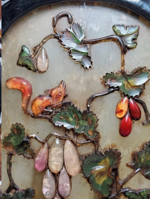 古玩雜項臺屏真品鑒賞圖