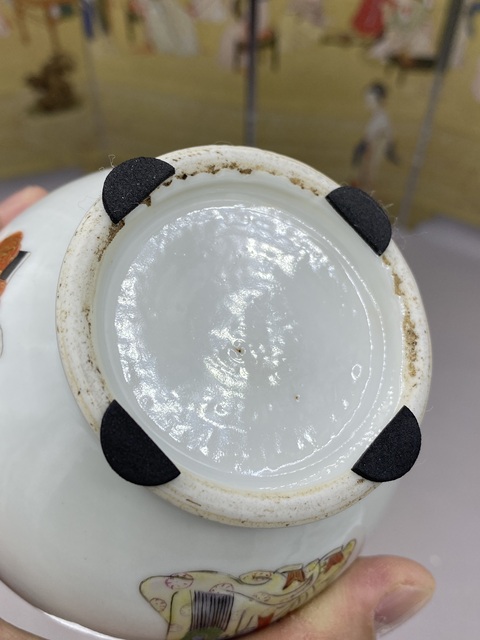 古玩陶瓷晚清民國 細(xì)路粉彩無雙譜玉壺春瓶拍賣，當(dāng)前價(jià)格19999元