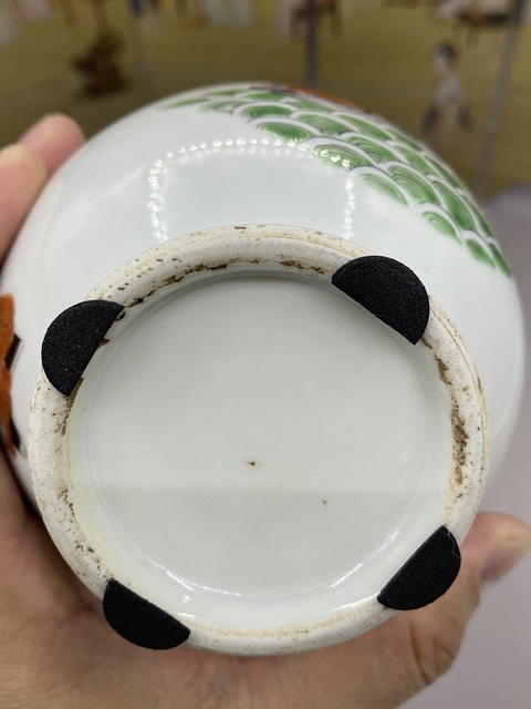 古玩陶瓷晚清民國 細(xì)路粉彩無雙譜玉壺春瓶拍賣，當(dāng)前價(jià)格19999元