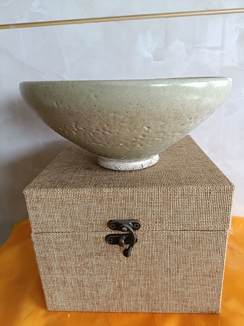 古玩陶瓷元鈞瓷碗真品鑒賞圖