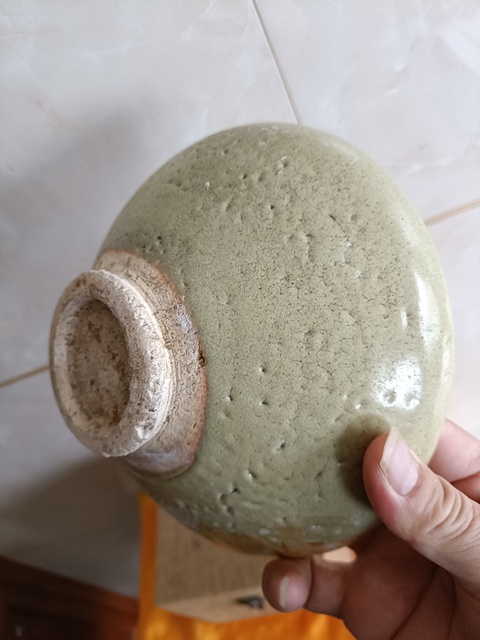 古玩陶瓷元鈞瓷碗真品鑒賞圖