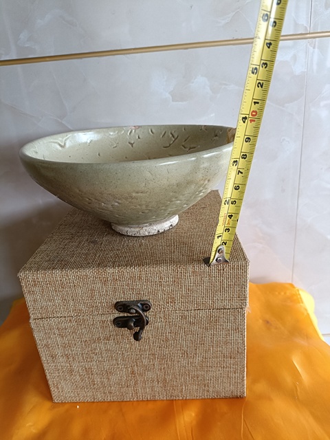 古玩陶瓷元鈞瓷碗真品鑒賞圖