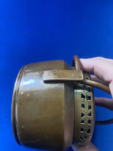 古玩銅器手爐真品鑒賞圖