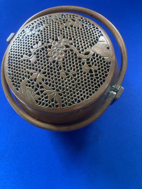 古玩銅器手爐真品鑒賞圖