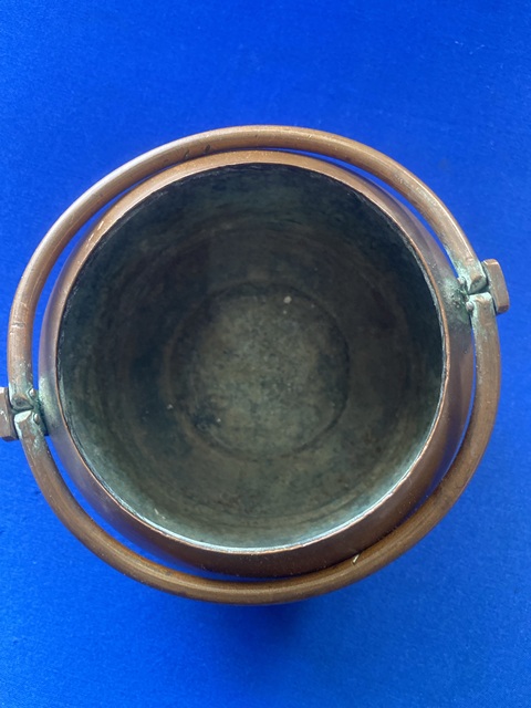 古玩銅器手爐真品鑒賞圖