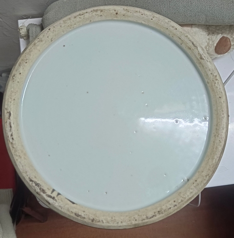 古玩陶瓷粉彩花鳥紋將軍罐真品鑒賞圖